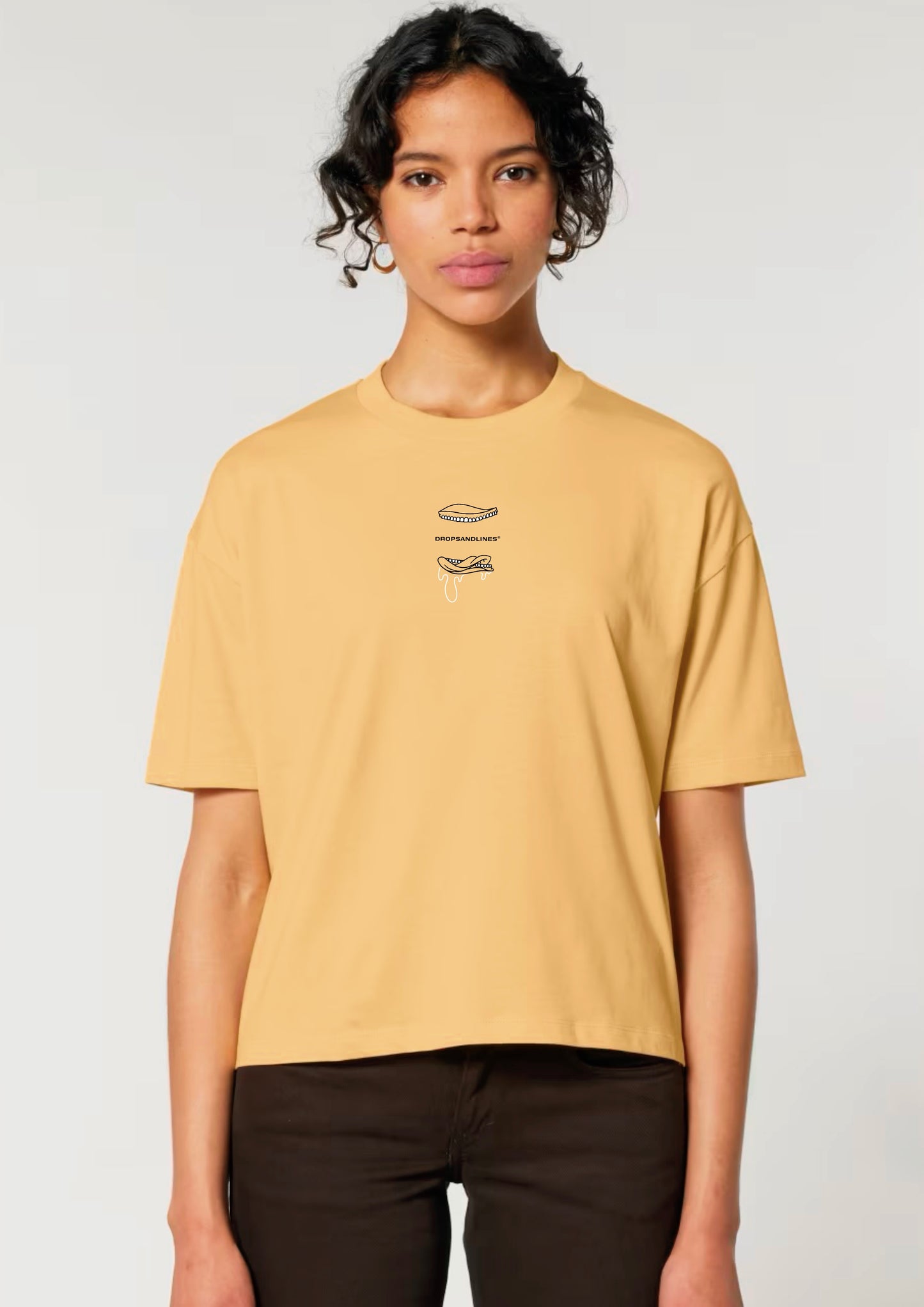 CRAB SURFER TEE WOMAN | PEACH