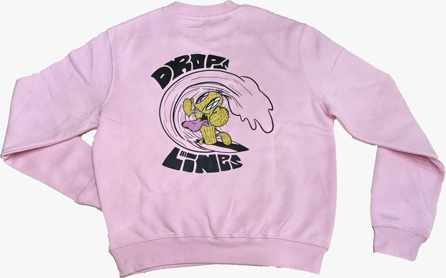 SURFING CACTUS - Sudadera sin capucha rosa