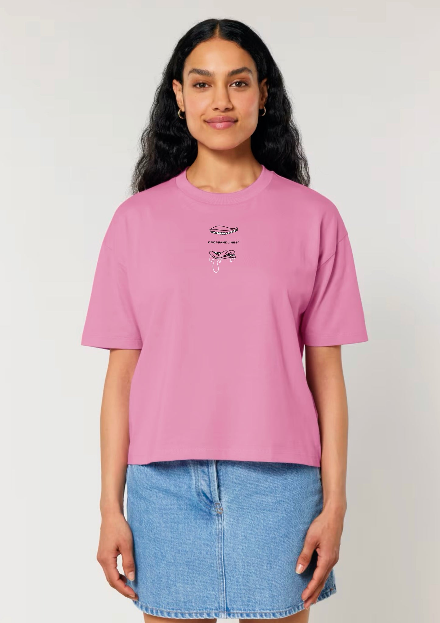 FLOWER TEE WOMAN | PINK