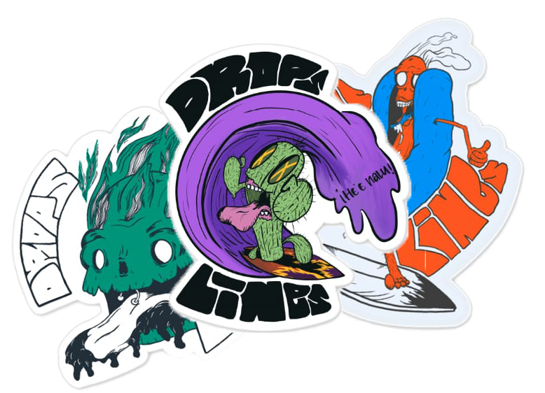 Sticker Pack - DROPSANDLINES