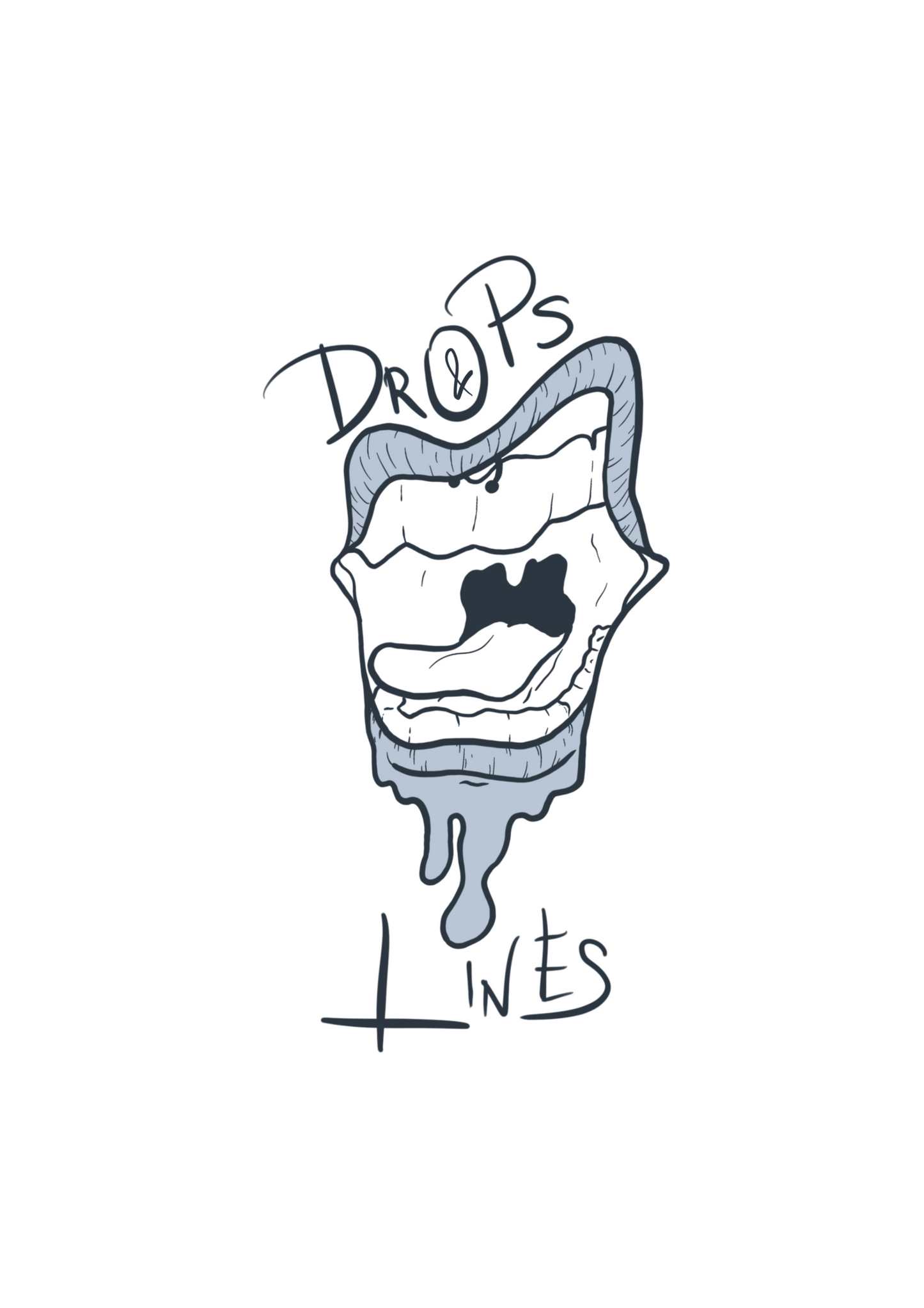 DROPSANDLINES - Sticker