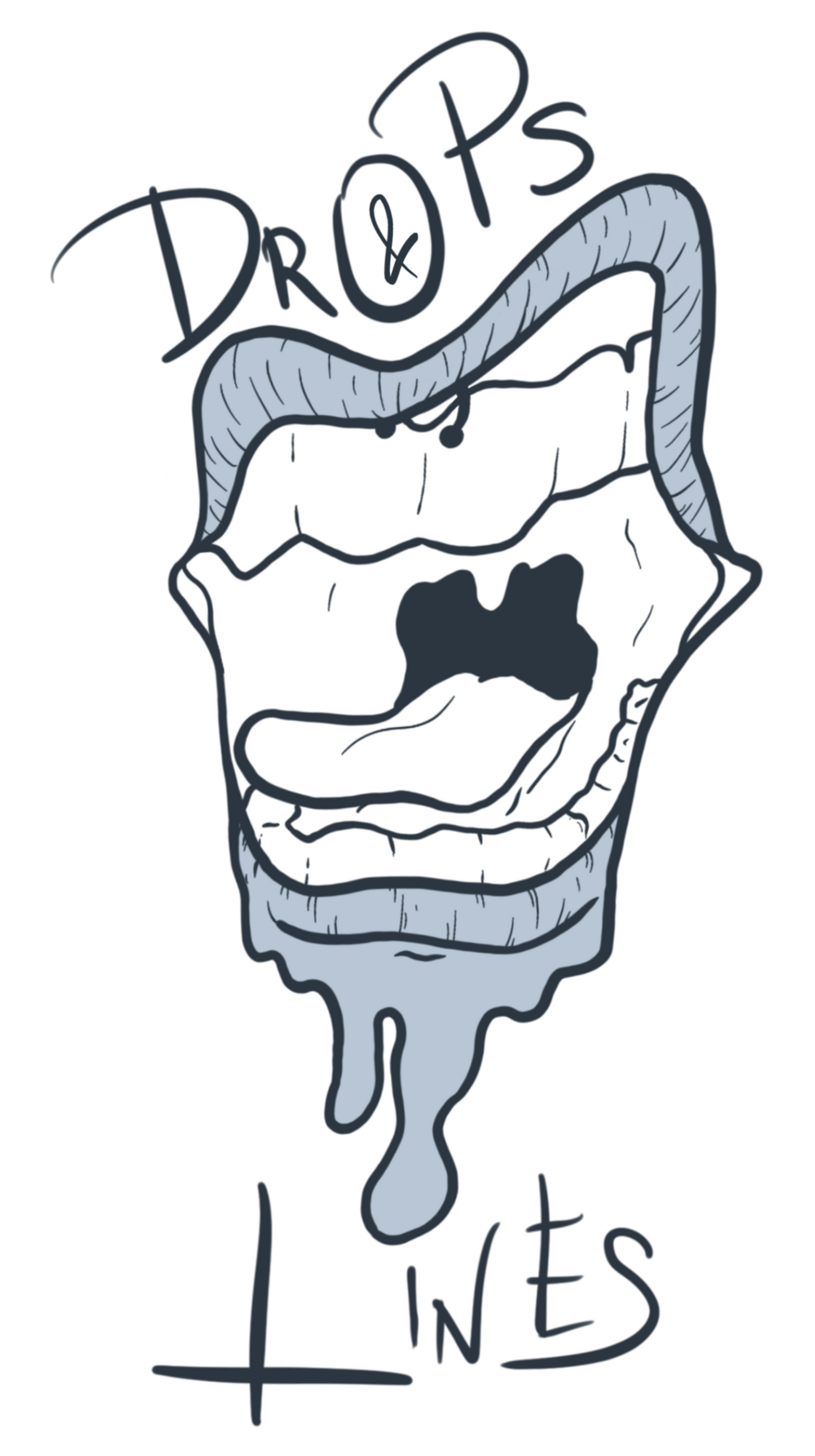 DROPSANDLINES - Sticker