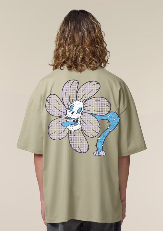 FLOWER TEE MAN | VERDE BAHÍA