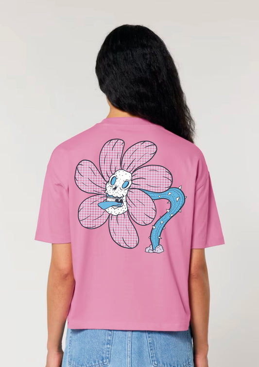 FLOWER TEE WOMAN | PINK