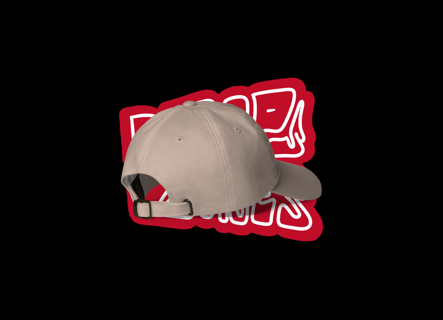 Gorra Béisbol DROPSANDLINES | BEIGE
